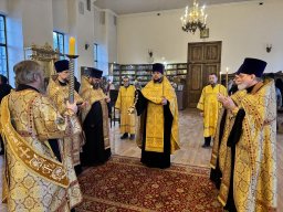 Неделя о фарисее и мытаре Всенощная